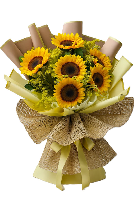 6 Sunflowers Bouquet
