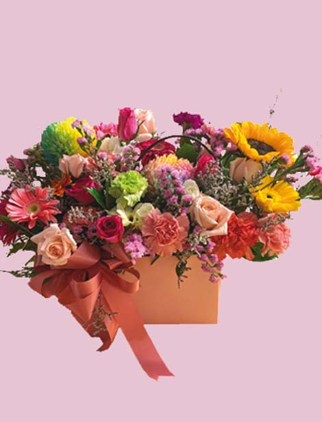 Assorted Flowers Bag Medium