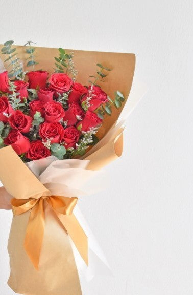 20 China Roses Bouquet